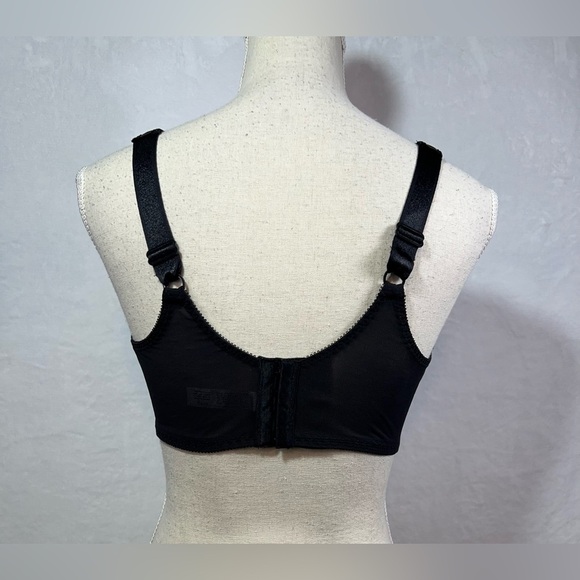Bali Black Satin Bra Women’s Size 38D - Picture 4 of 8